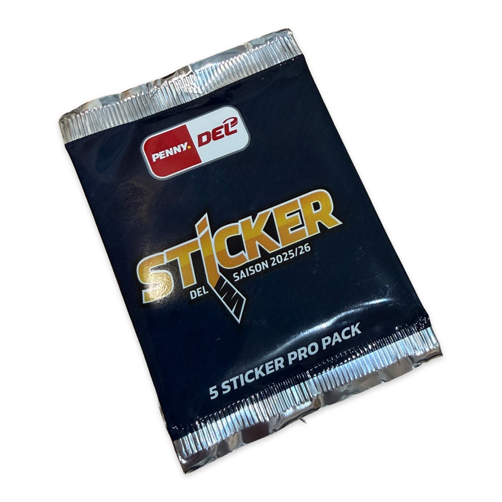 DEL Playercards - Sticker 2025-26 - 1er Pack mit 5 Sticker