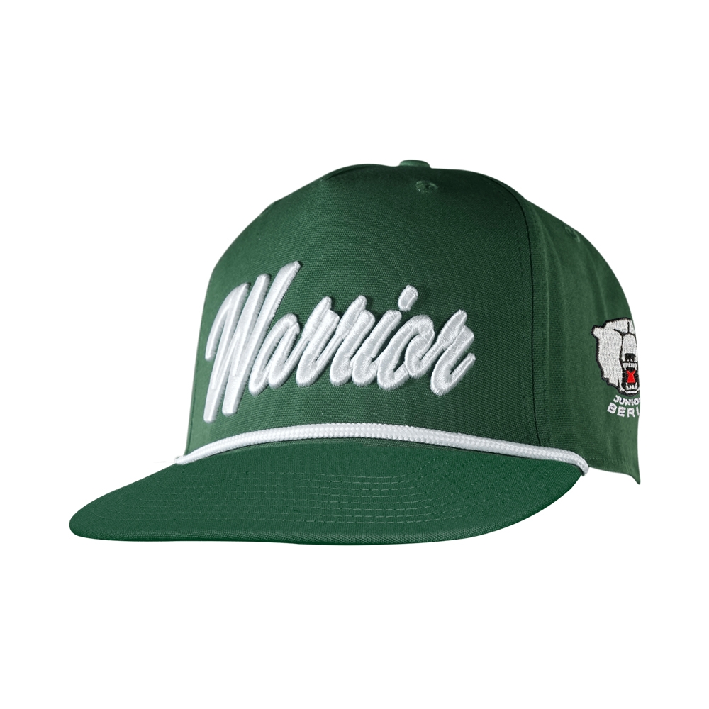 Juniors TeamWear - ADULT - SCRIPT ROPE HAT - green - osz