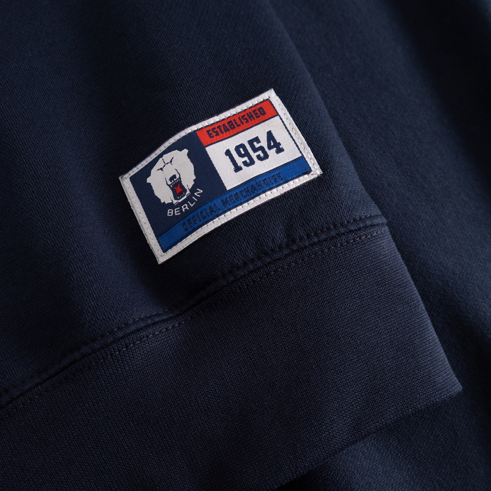 Eisbären Berlin - Crewneck Block navy - Logo