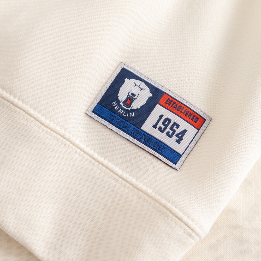 Eisbären Berlin - Half Zip Sweater - BERLIN - offwhite