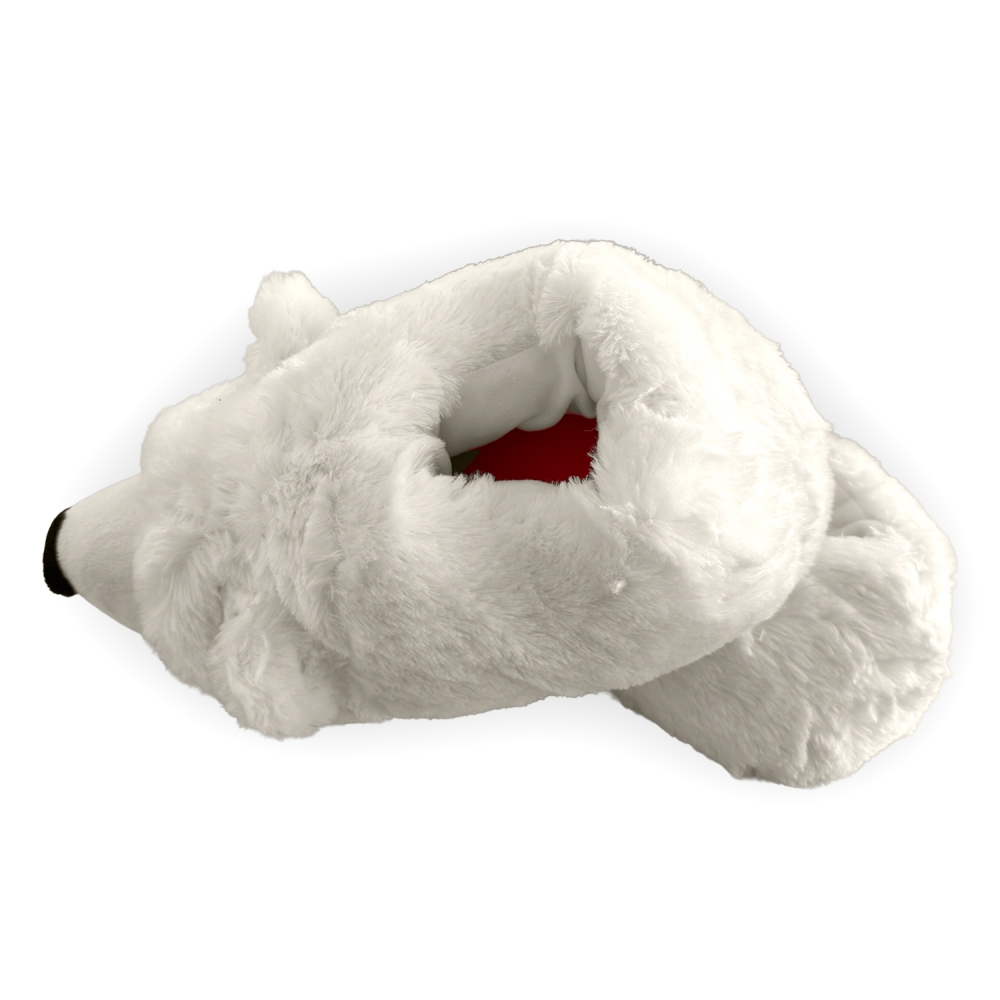 Eisbären Berlin - Hausschuhe 'Eisbär' aus Plüsch - Gr: XL