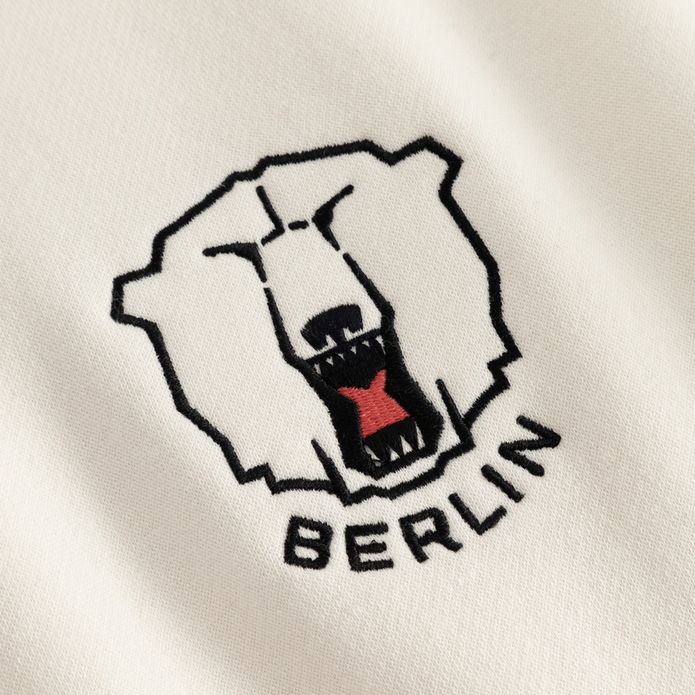 Eisbären Berlin - Hoodie relaxed - Back Print - offwhite