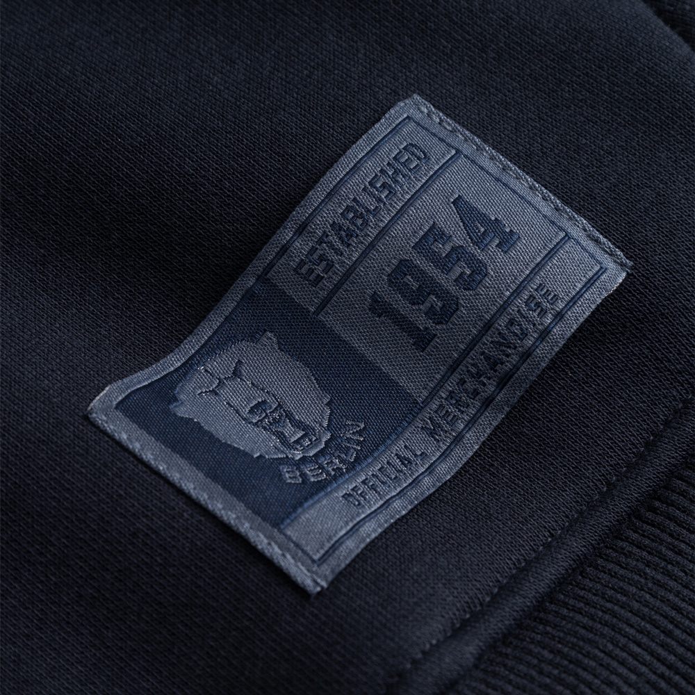Eisbären Berlin - Zip Hoodie navy - Ton in Ton
