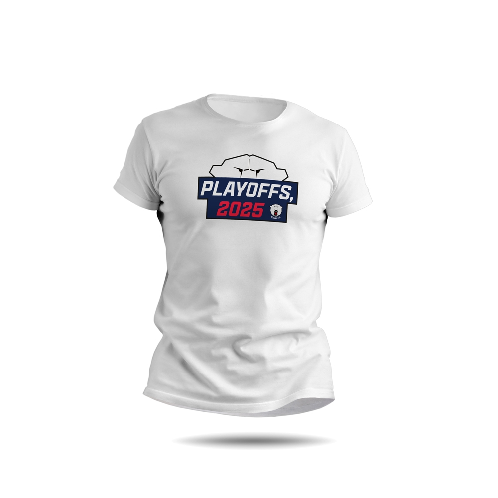Eisbären Berlin - T-Shirt weiss - Playoffs 2025