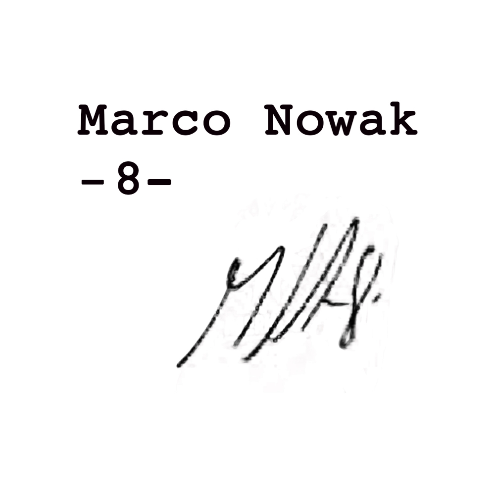 Spieler - Signatur - Marco Nowak