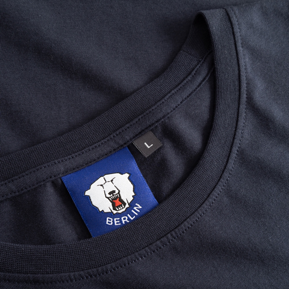 Eisbären Berlin - T-Shirt navy - Logo Kontur