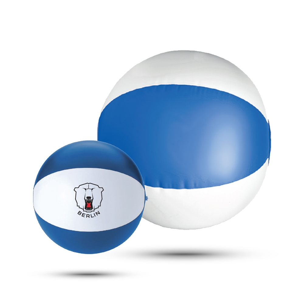 Eisbären Berlin - Wasserball 25cm - weiss/blau