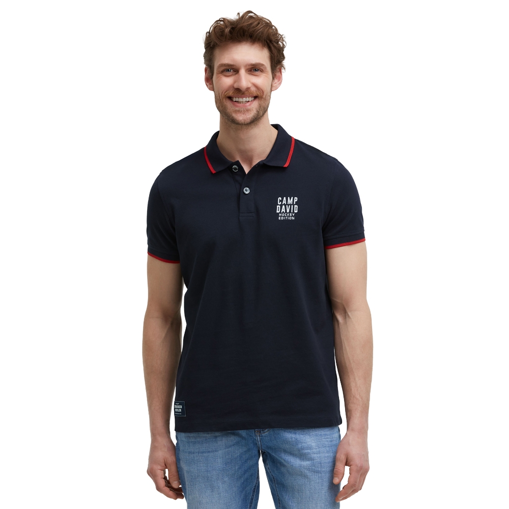 Eisbären Berlin - CD Hockey Edition - Polo-Shirt navy - Logo