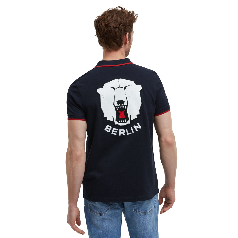 Eisbären Berlin - CD Hockey Edition - Polo-Shirt navy - Logo