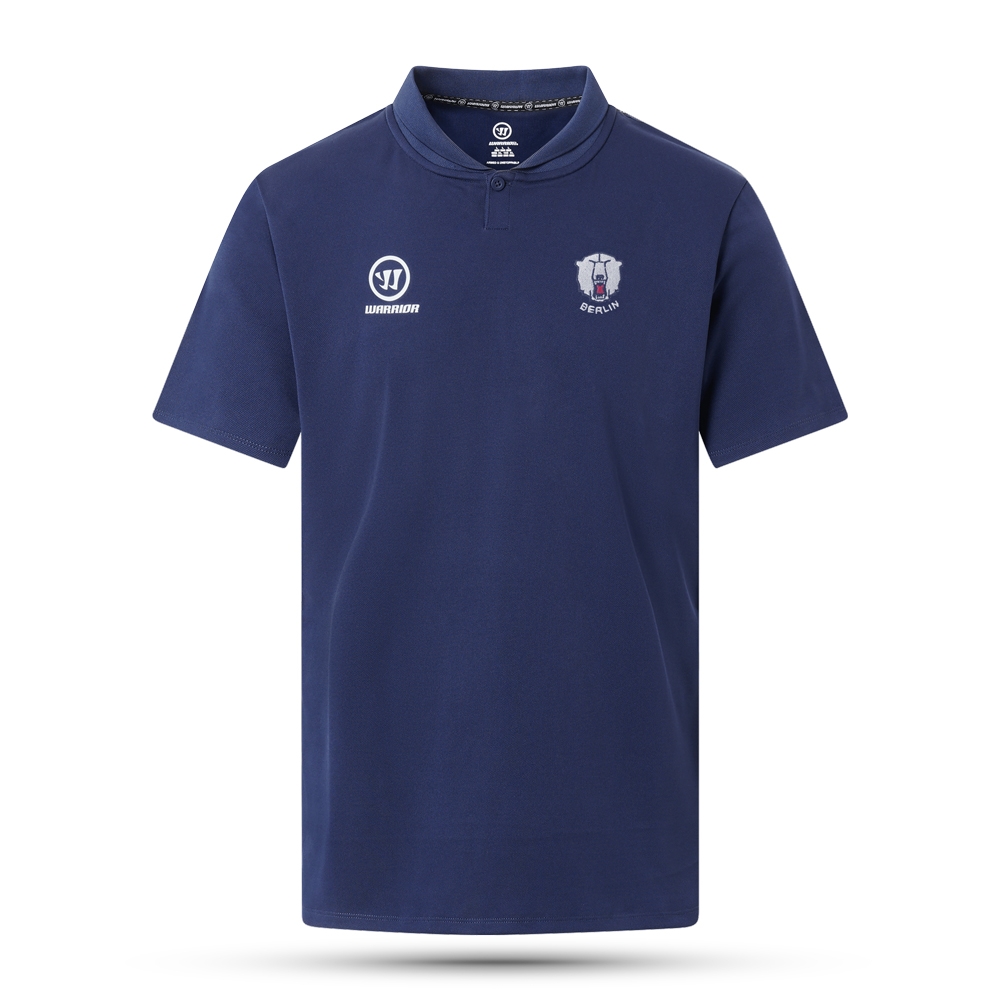 Eisbären Berlin - Performance Polo Navy - Logo -