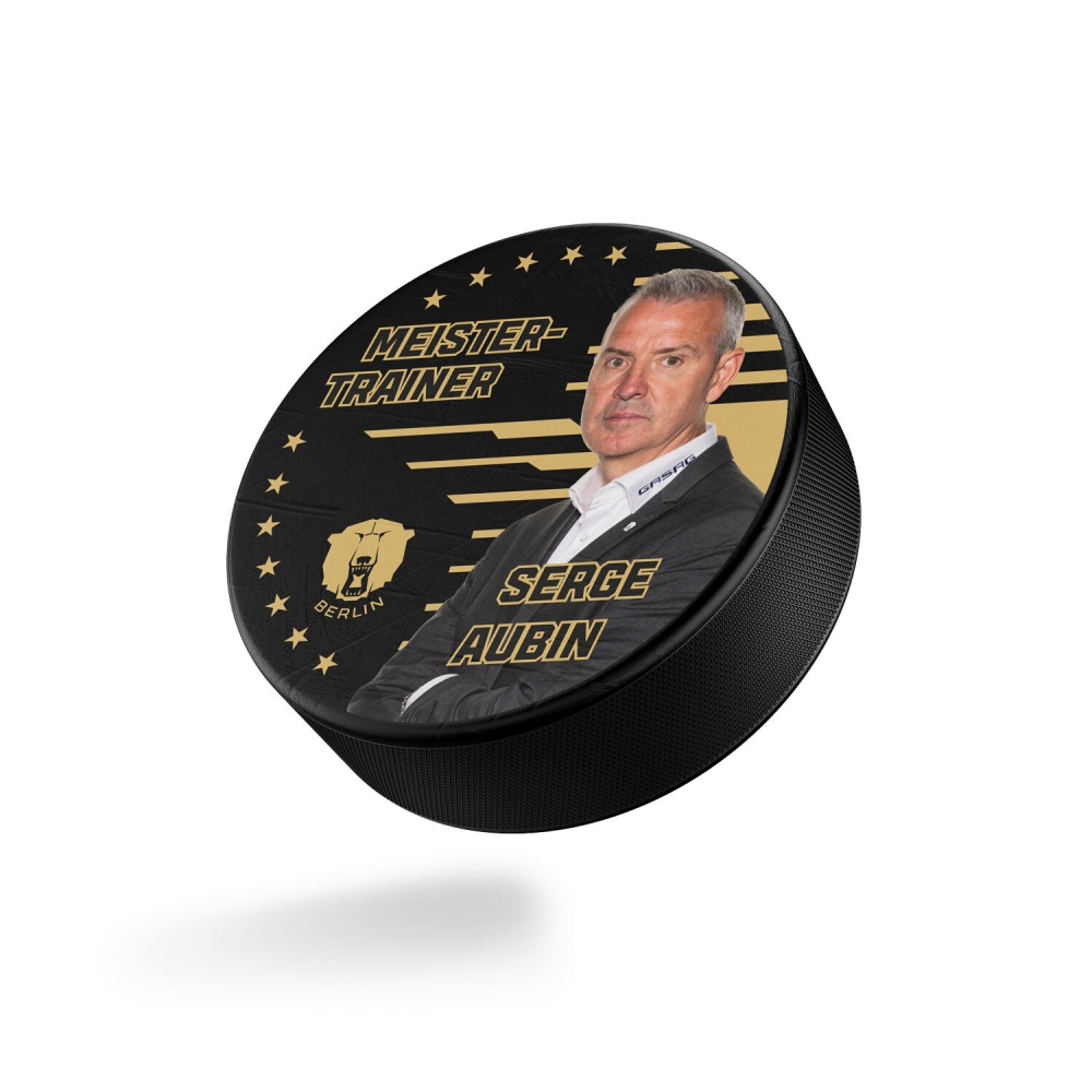 Eisbären Berlin - Puck - Meister Trainer - Serge Aubin