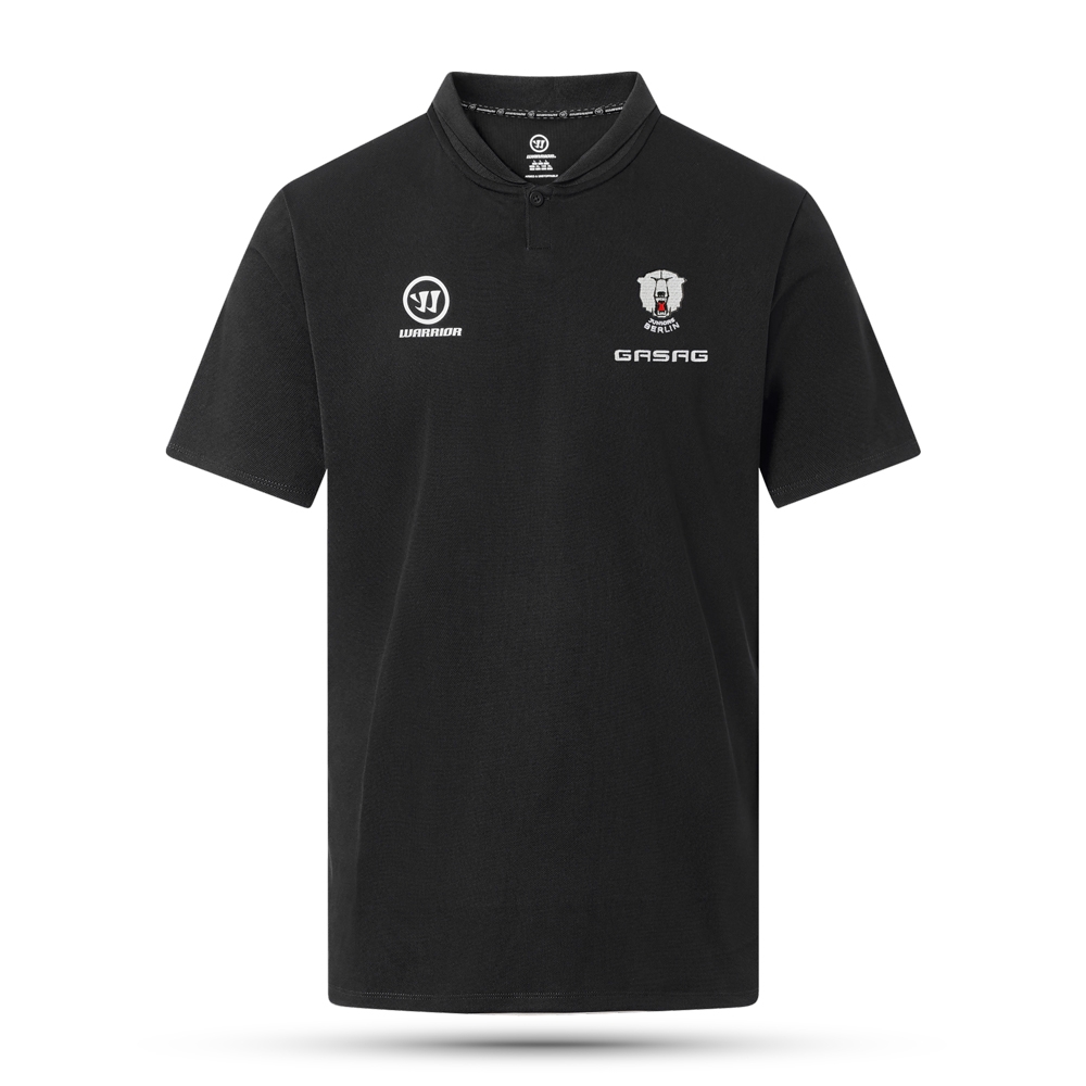 Juniors TeamWear - Performance Polo Black - Logo