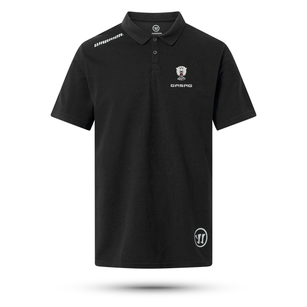Juniors TeamWear - ADULT - STREET COTTON POLO - BLACK