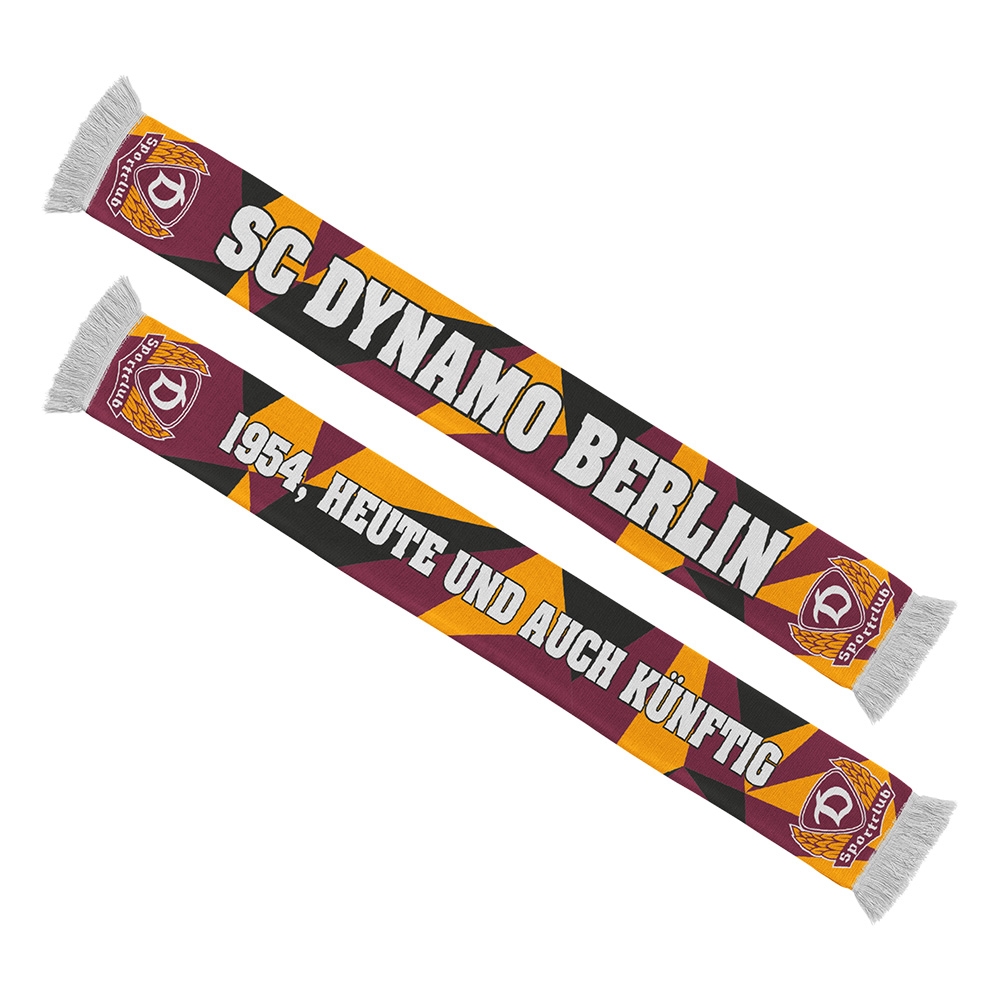 SC Dynamo - Fan Schal - 1954, Heute und auch künftig
