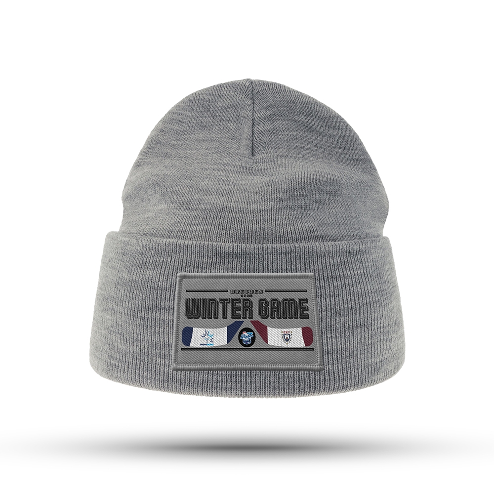 Winter Game 2026 - Beanie grau - Begegnung