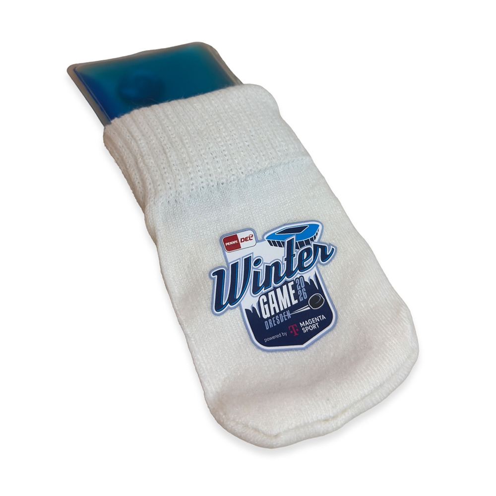 Winter Game 2026 - Handwärmer und Hülle - BLAU