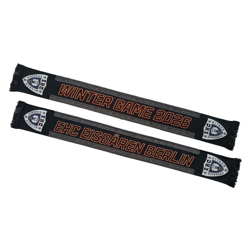 Winter Game 2026 - EBB - Varsity Schal blk - Wappen