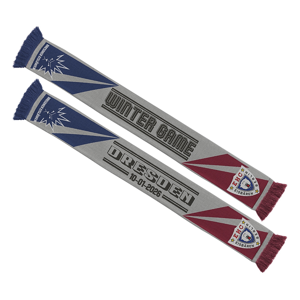 Winter Game 2026 - Schal grau - Begegnung