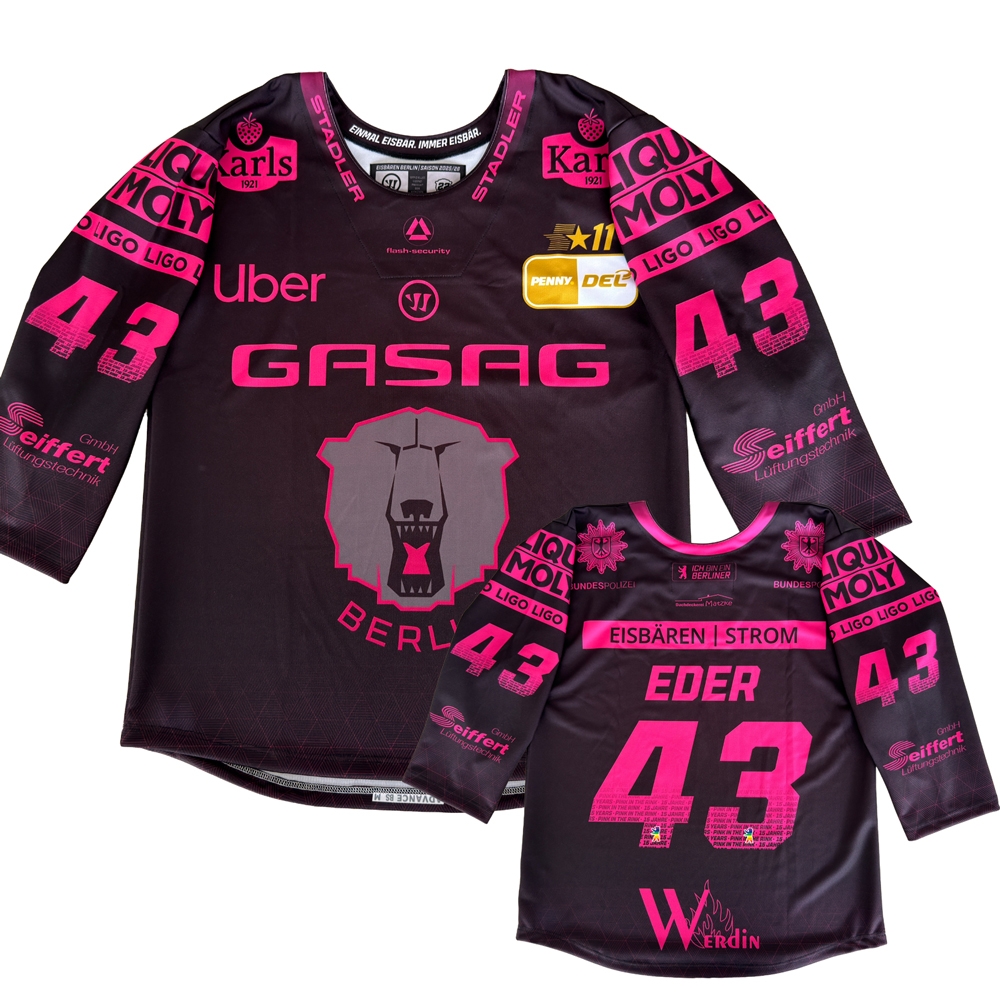 Eisbären Berlin - Authentic 2025-26 - PINK - 23-BYRON