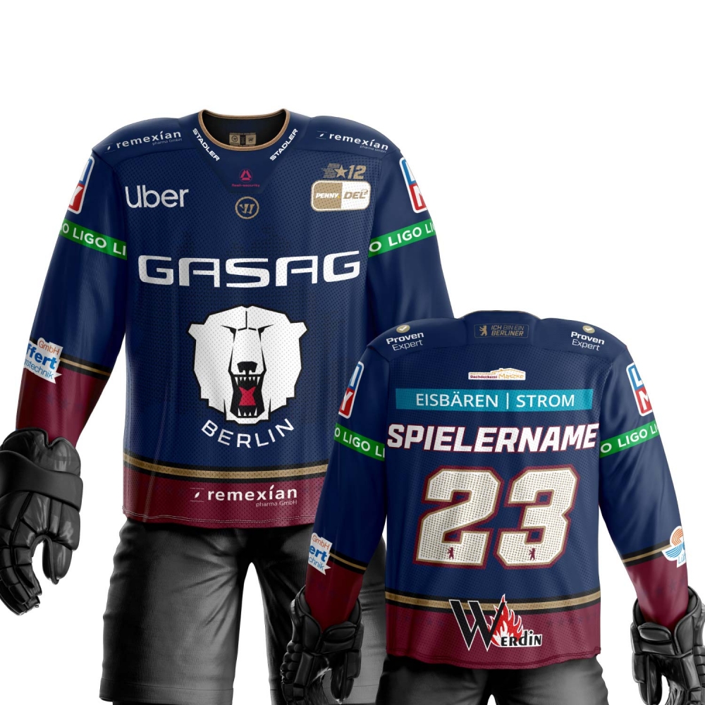 Eisbären Berlin - Trikot 2026-27 - HOME - 75-NEFFIN