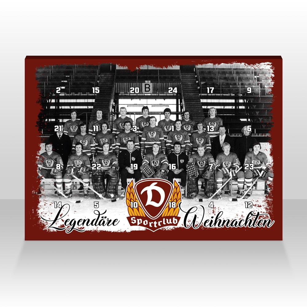 Sportclub Dynamo - Adventskalender 2024 - Schoko 50g