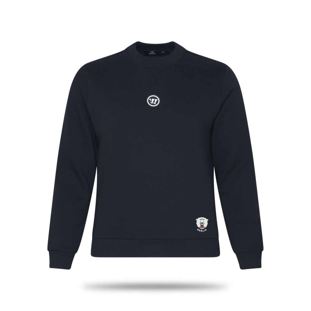 Eisbären Berlin - W-Lifestyle Sweater schwarz - Logo