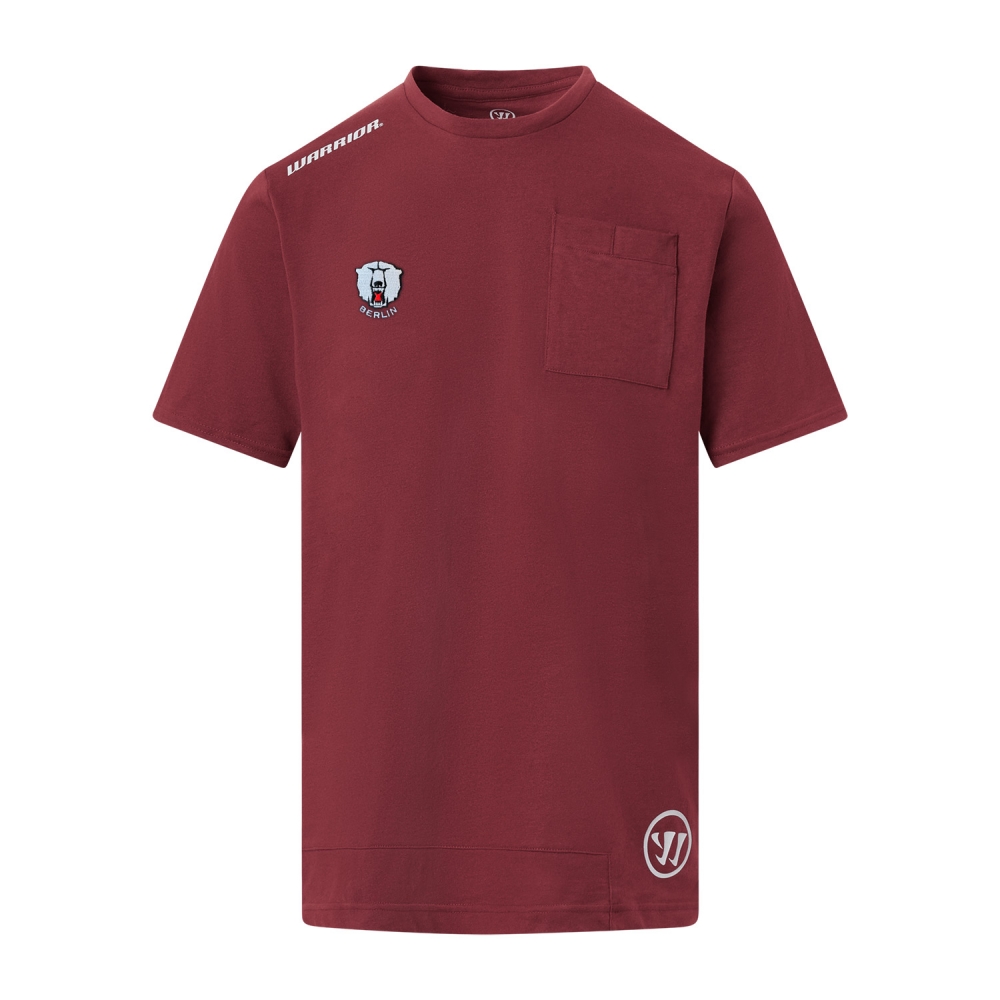 Eisbären Berlin - Street Pocket Tee Burgundi