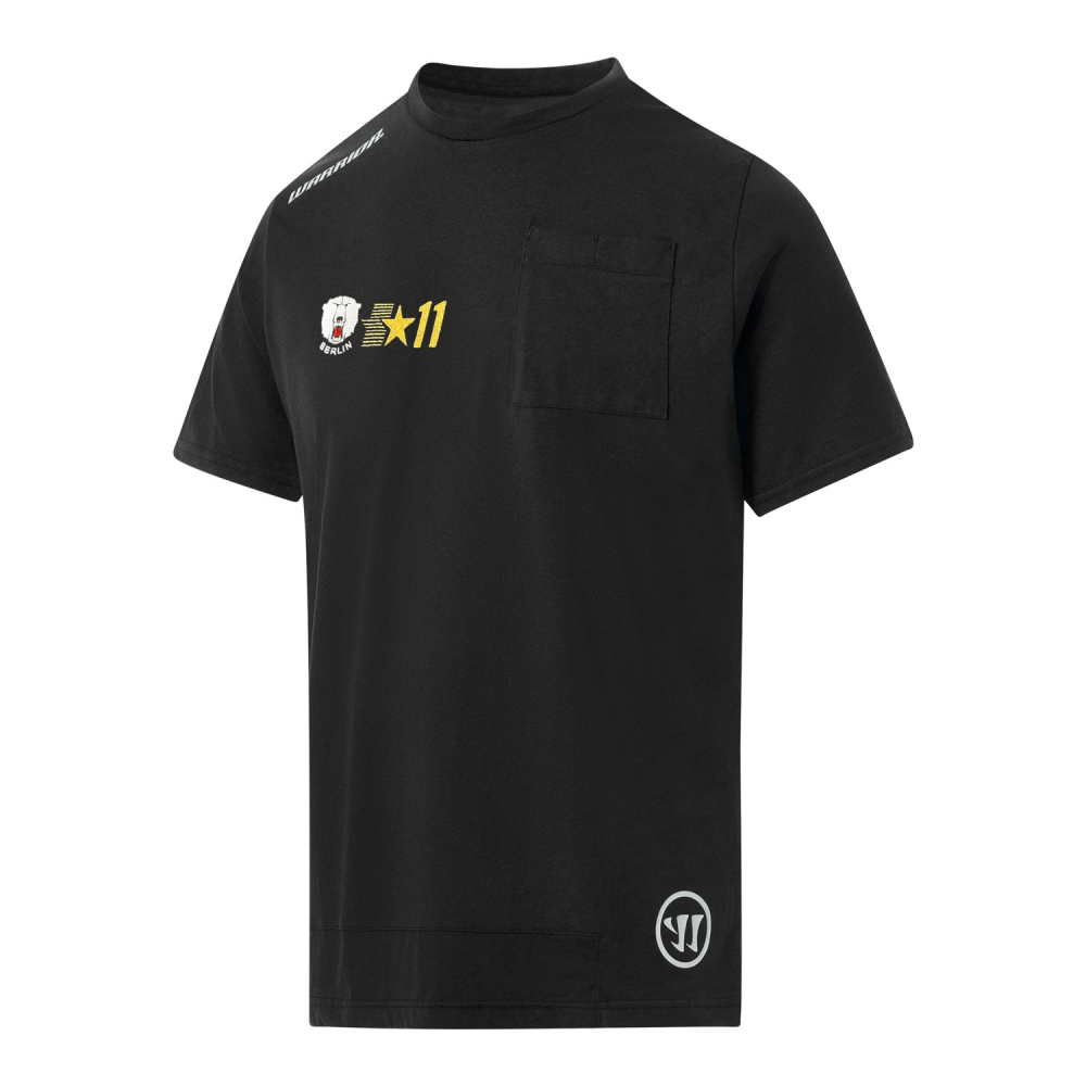 Eisbären Berlin - Street Pocket Tee Black - Team Logo 2025