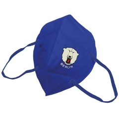 Eisbären Berlin - FFP2 Maske - blau - Logo