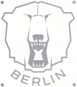 Eisbären Berlin - Aufkleber - 21x21 Kontur - AUSSEN