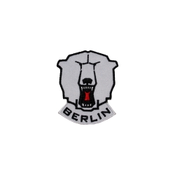 Eisbären Berlin - Aufnäher - Patch  - Bärenkopf  klein 6cm