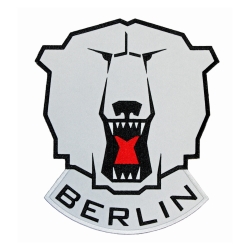 Eisbären Berlin - Aufnäher - Patch - BK MAXI 30cm white