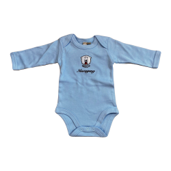 Eisbären Berlin - Langarm Baby Body - Neuzugang - 0-3 Monate - 53-60cm - Hellblau