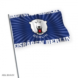 Eisbären Berlin - Fan-Fahne - Hauptstadt - 150x100cm