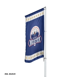 Eisbären Berlin - Hissfahne - BLAU - Meister 2022 - 150x250
