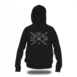 Eisbären Berlin - Hoodie - 1954-Cross - Blk - Gr: M