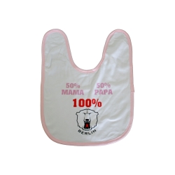 Eisbären Berlin - Baby - Latz 100 Prozent -  pink