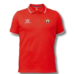 Eisbären Berlin - AlphaX Base Polo - Red - 9-Sterne Logo