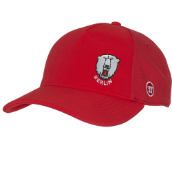Eisbären Berlin - YOUTH - Warrior Team Semi-Flat Peak Cap - RED
