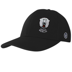 Juniors Berlin - YOUTH - TeamWear - Warrior Team Semi-Flat Peak Cap - BLACK