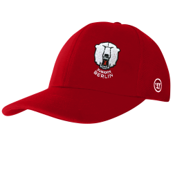 Juniors Berlin - YOUTH - TeamWear - Warrior Team Semi-Flat Peak Cap - RED