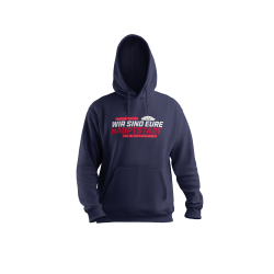 Eisbären Berlin - Hoodie navy - Eure Hauptstadt - Gr: S