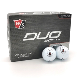 Eisbären Berlin - Golfball - Logo - weiß - 12er Set