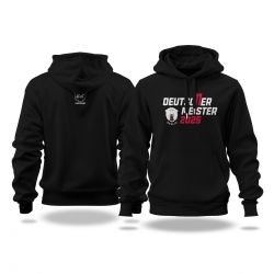 Hoodie schwarz Logo - Deutscher Meister 2025 - Eisbären Berlin