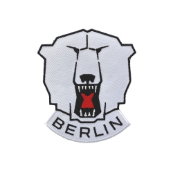Eisbären Berlin - Aufnäher - Patch - Bärenkopf gross 11cm
