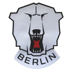 Eisbären Berlin - Aufnäher - Patch - BK MAXI 30cm white