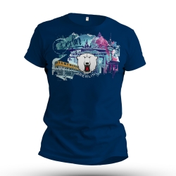 Eisbären Berlin - T-Shirt - City - navy - Gr: L