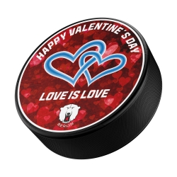Eisbären Berlin - Puck - Love is Love - blau-blau