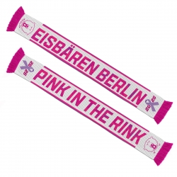Eisbären Berlin - Fan Schal - PitR 2026 weiß/pink