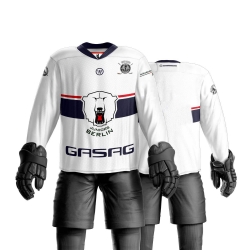 EBJ Skaterhockey - SPIELTRIKOT - Adults/Kids WEISS - BLANKO